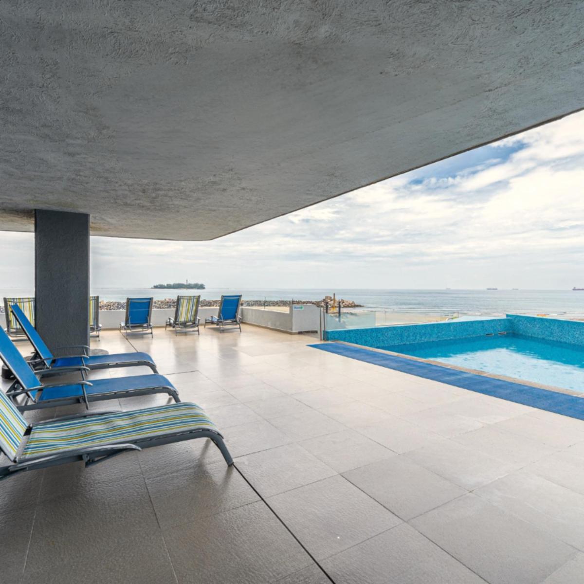 Hotel Punta Azul เวราครูซ ภายนอก รูปภาพ